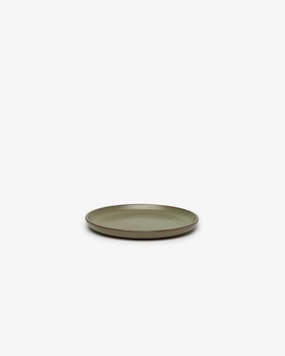 Dessert plate camogreen Surface