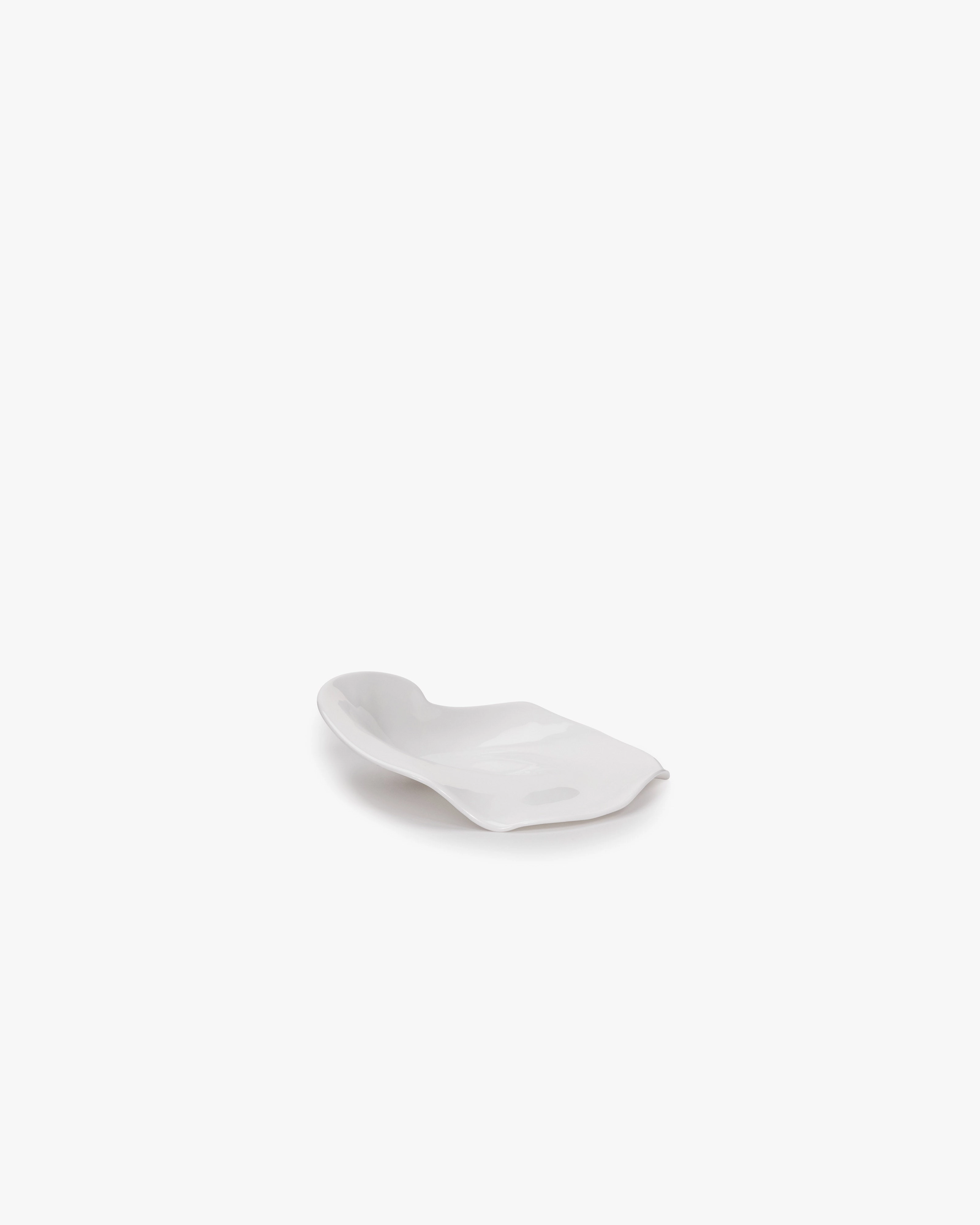 Dessert plate Eb and flood white Perfect Imperfection