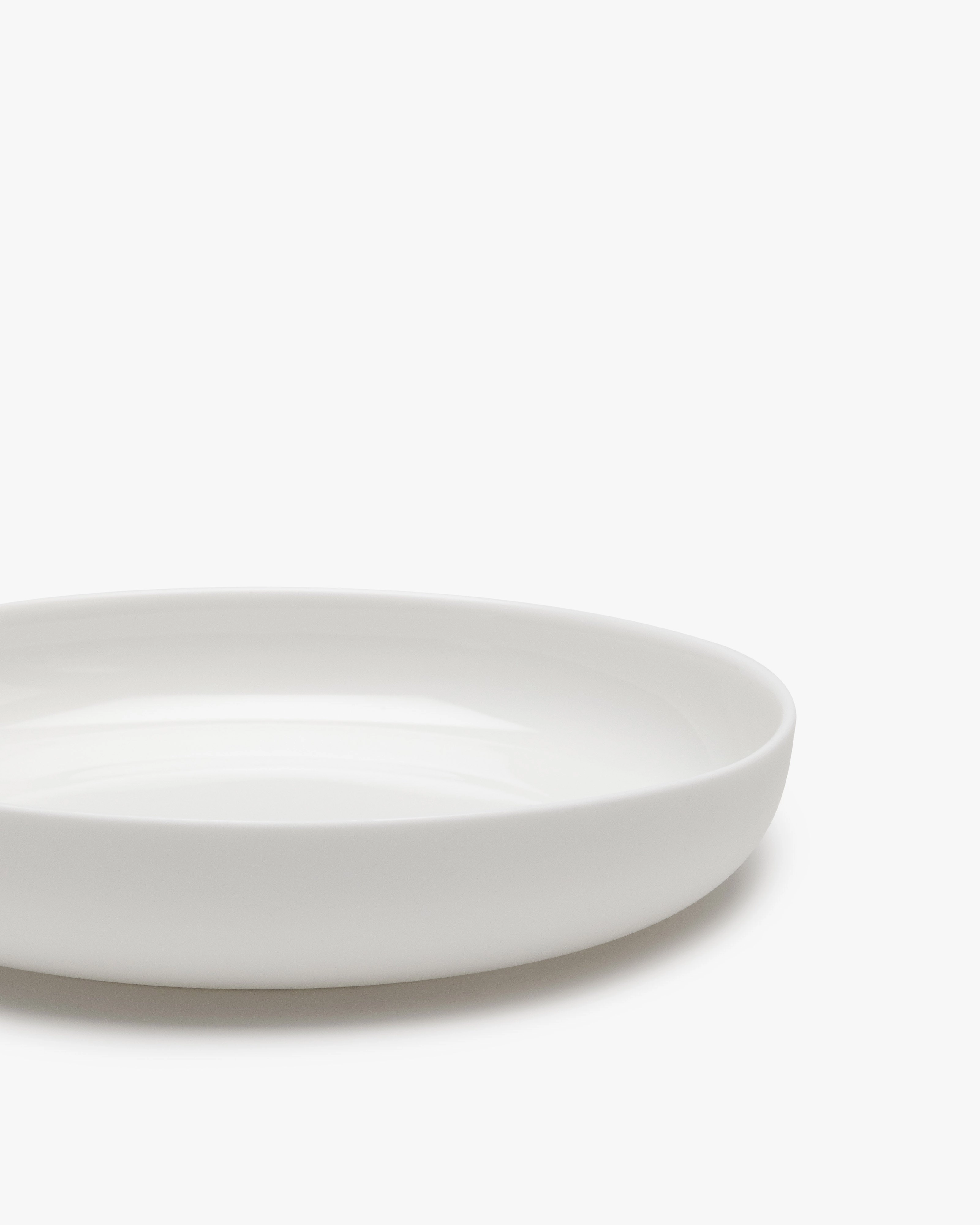 Dessert plate high white Base