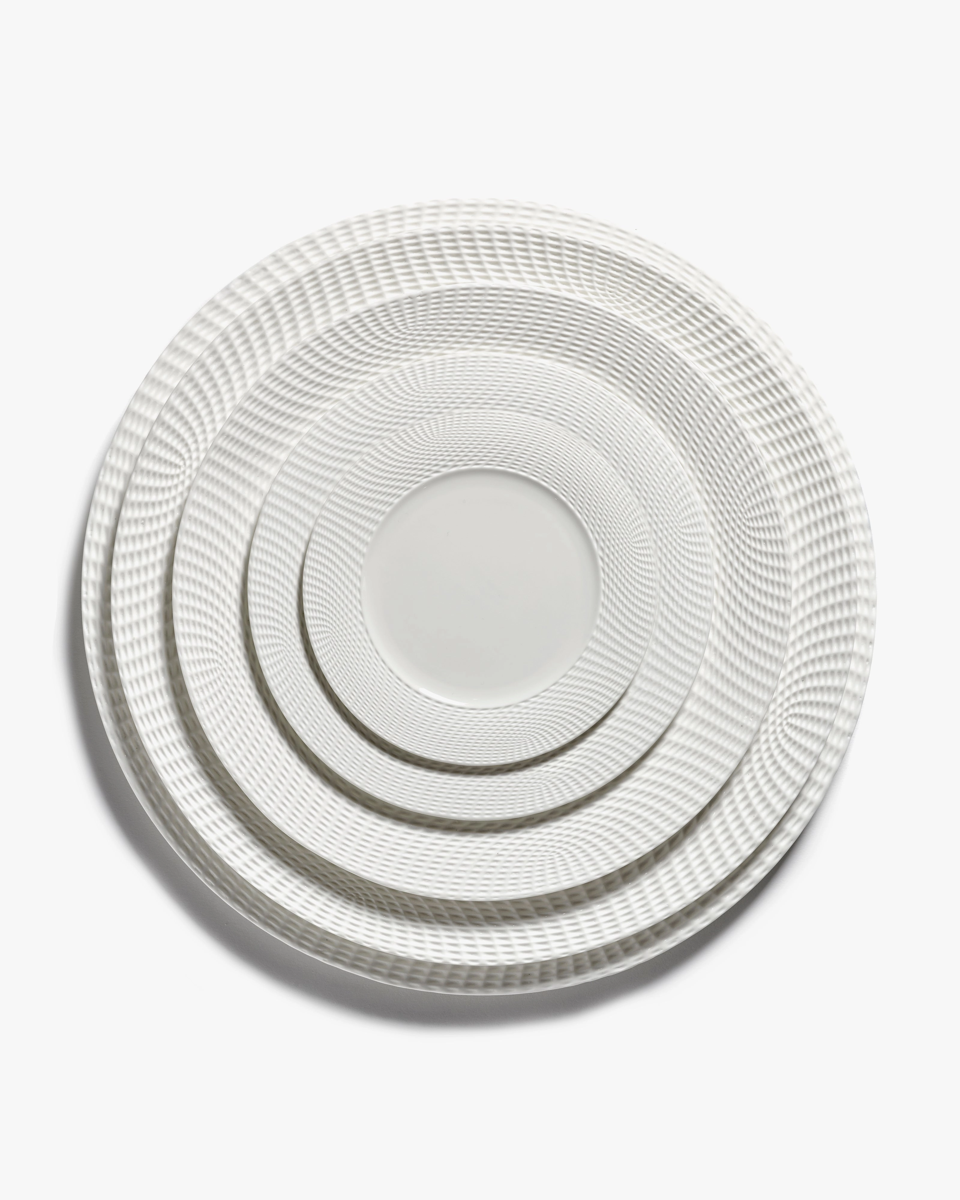 Dessert plate white Nido