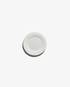 Dessert plate white Nido