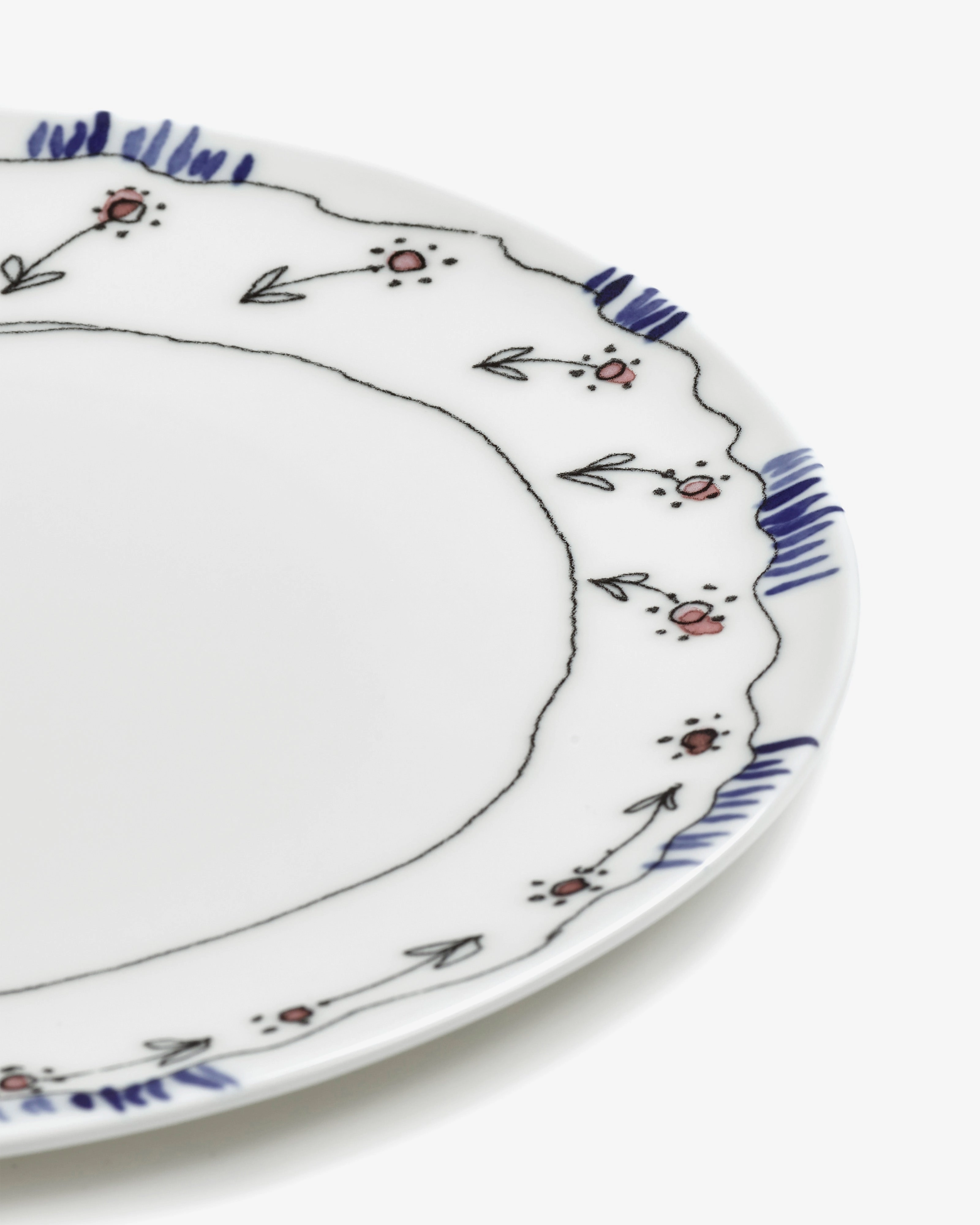 Dinner plate Anemone milk Midnight Flowers
