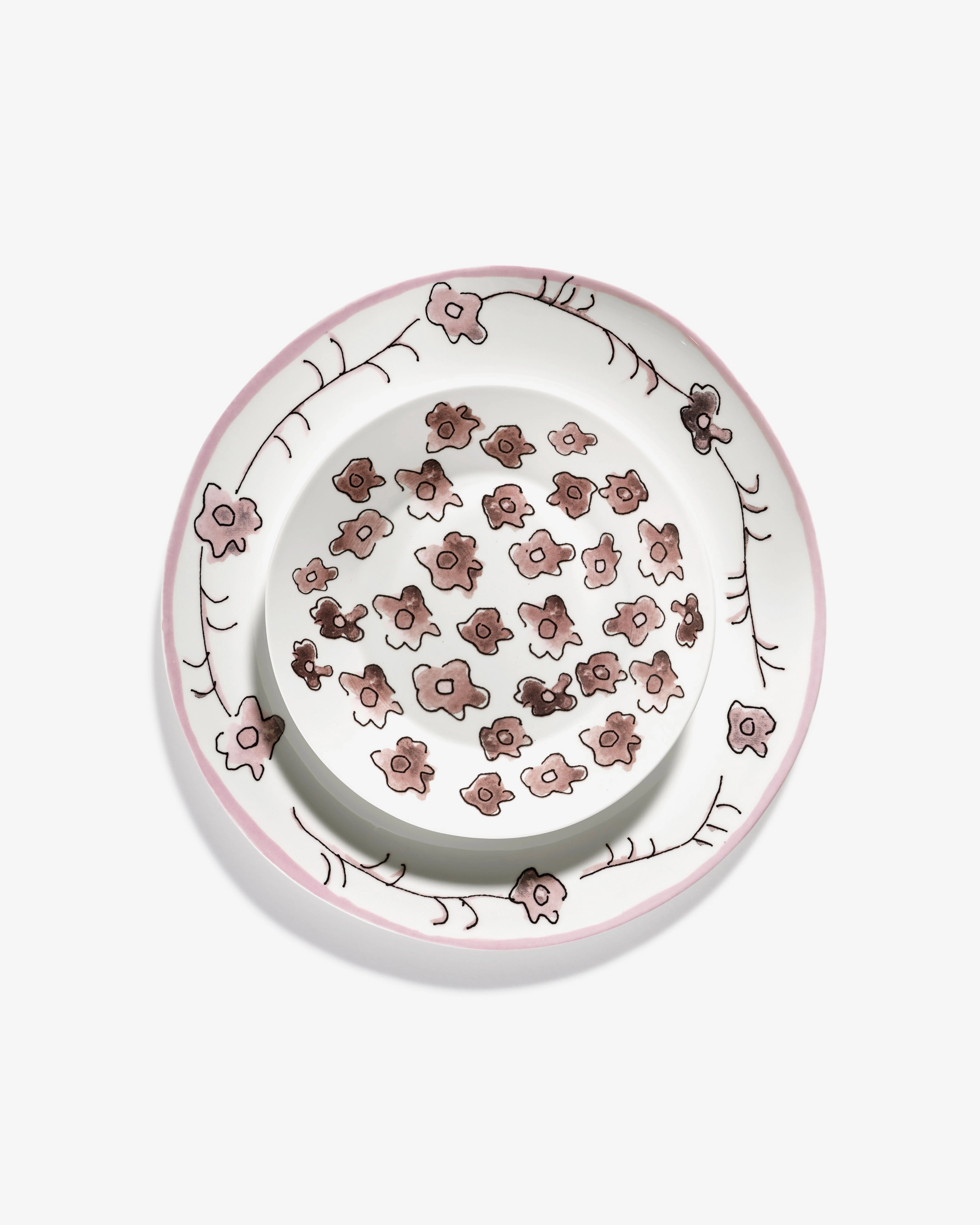 Dinner plate Dark viola Midnight Flowers