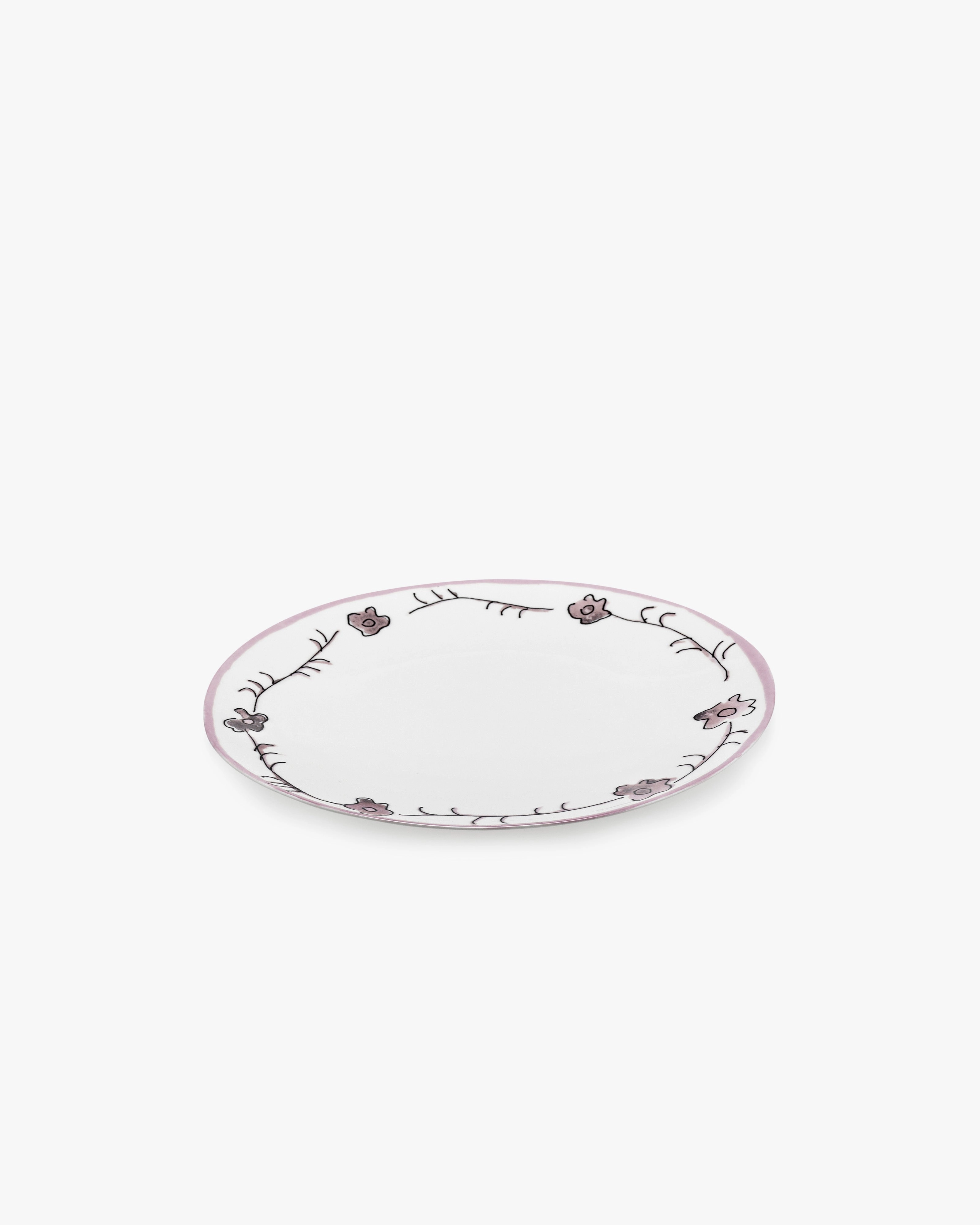 Dinner plate Dark viola Midnight Flowers
