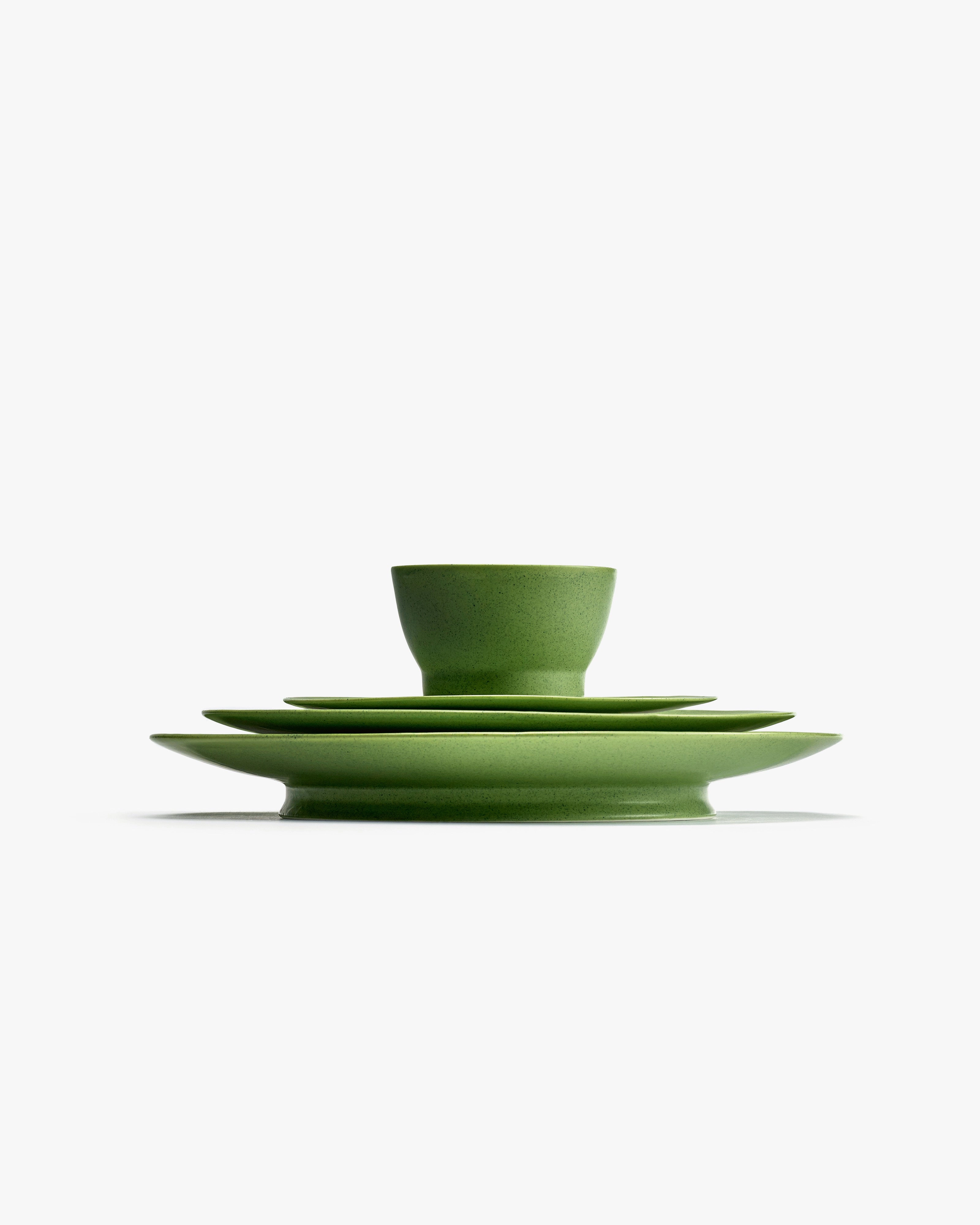 Dinner plate green Ra