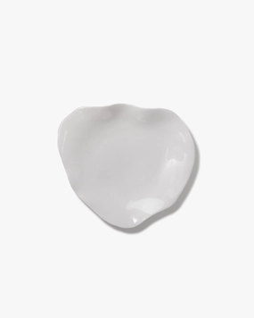 Dinner plate Heaven round white Perfect Imperfection