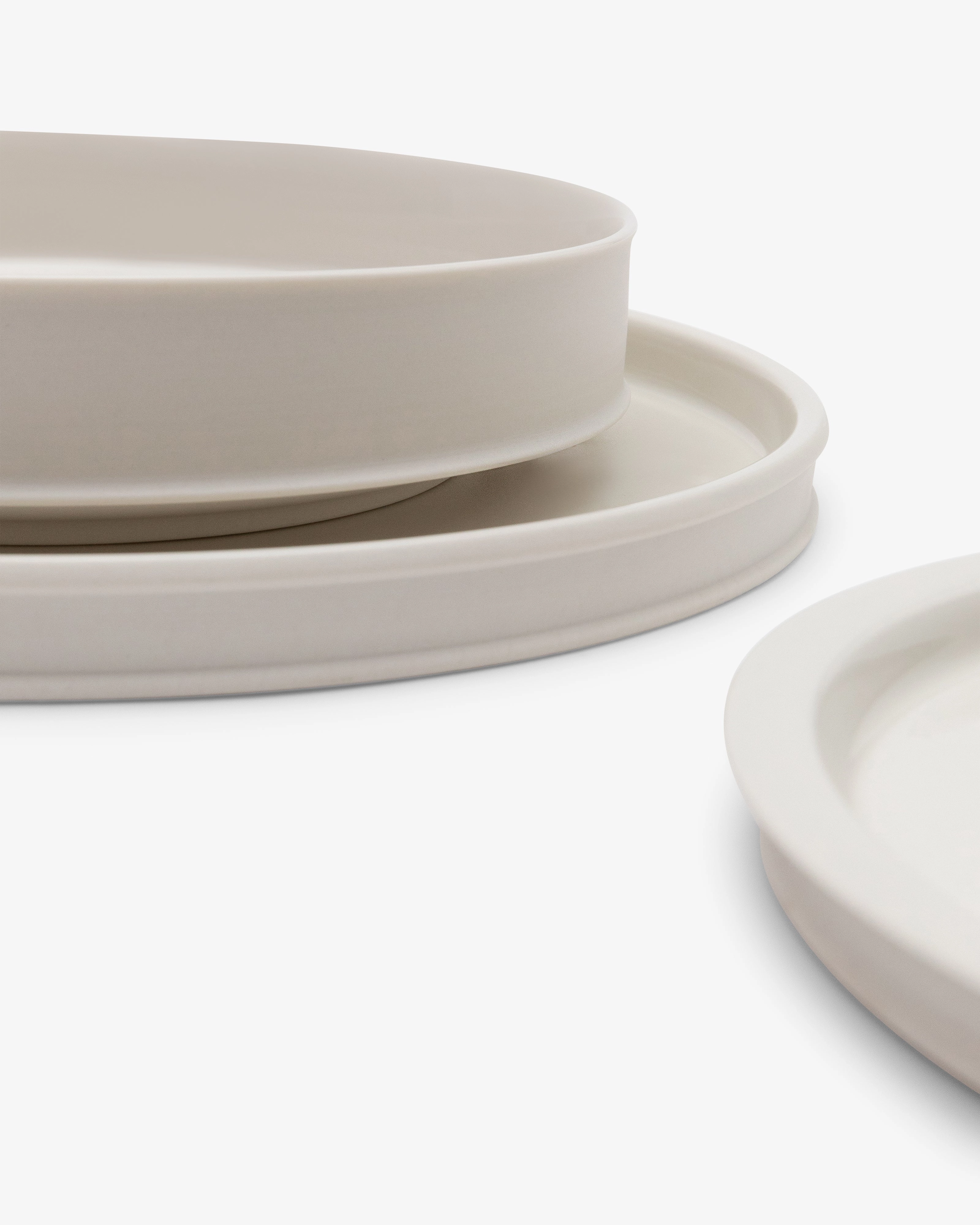 Dinner Set 12 pieces alabaster dune
