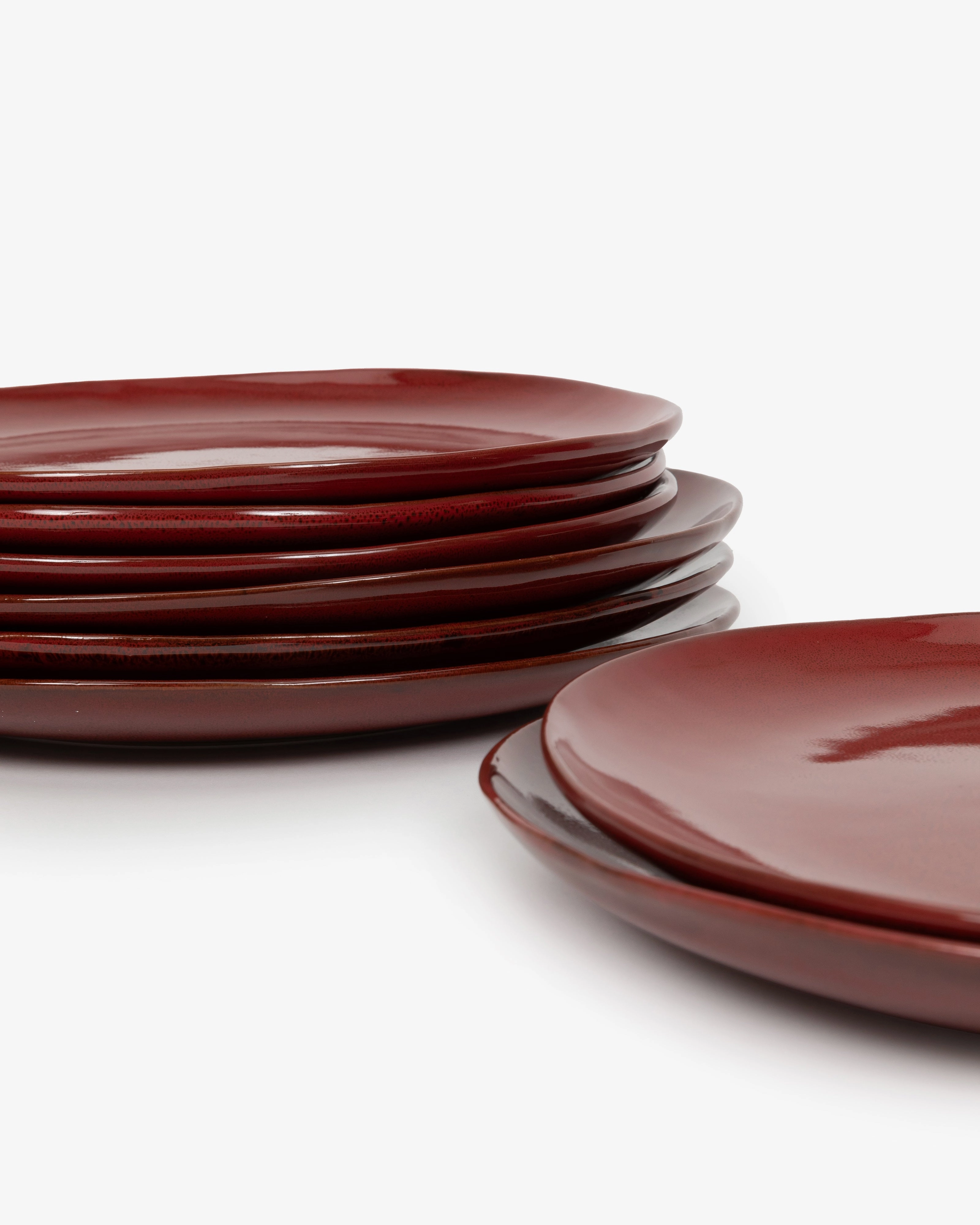 Dinner Set 12 pieces venetian red La Mre
