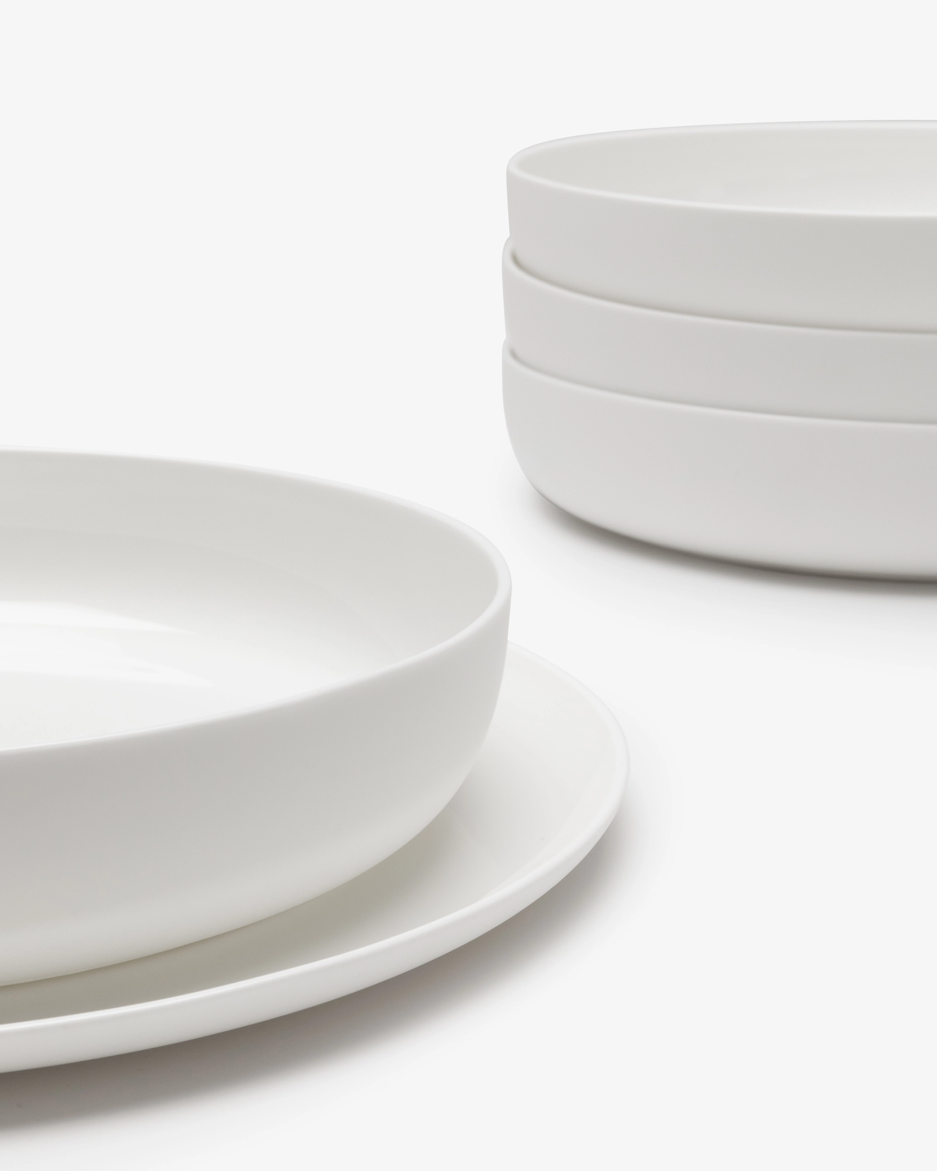 Dinner Set 12 pieces white Base