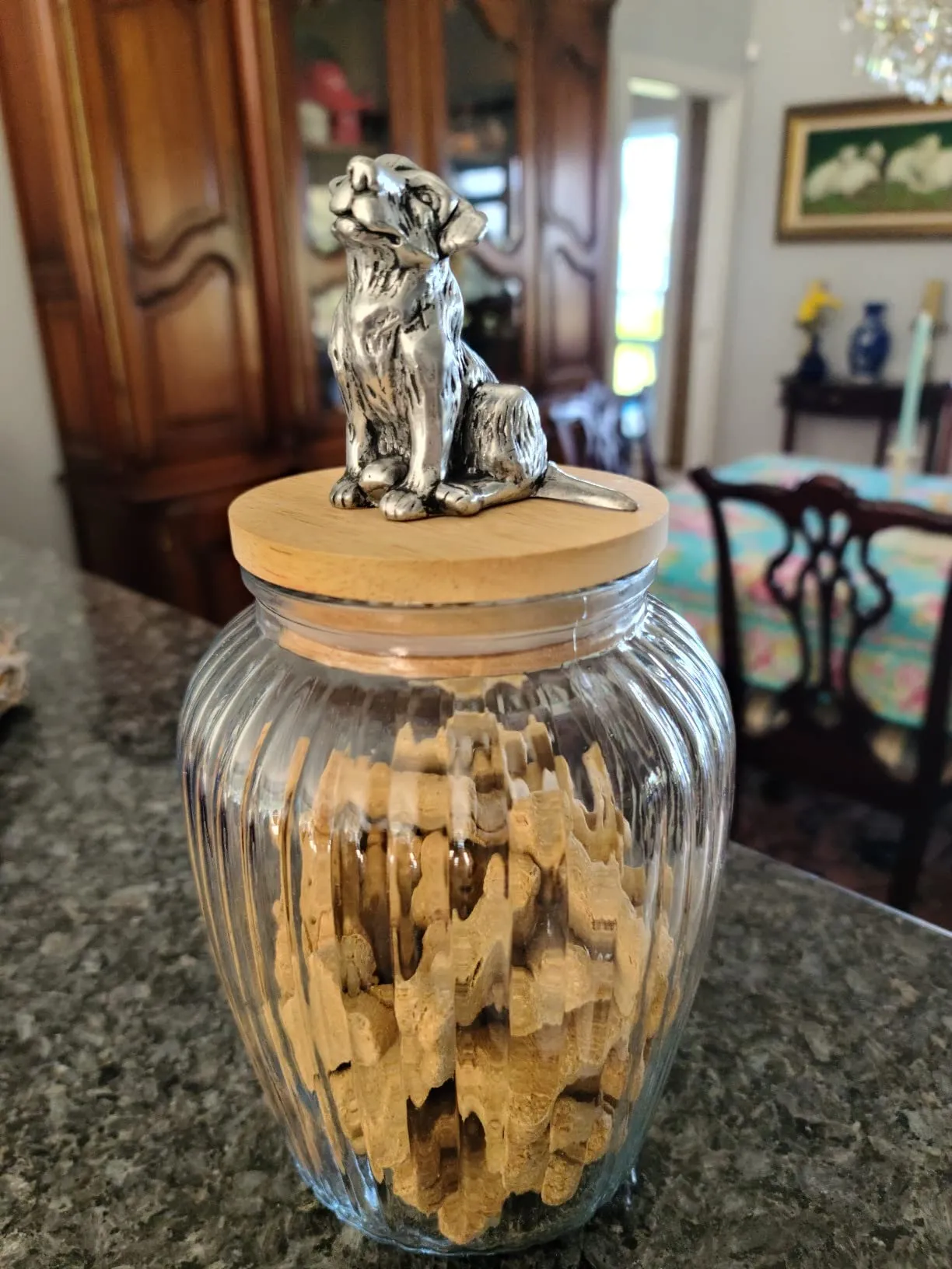 Doggie Snack Canister