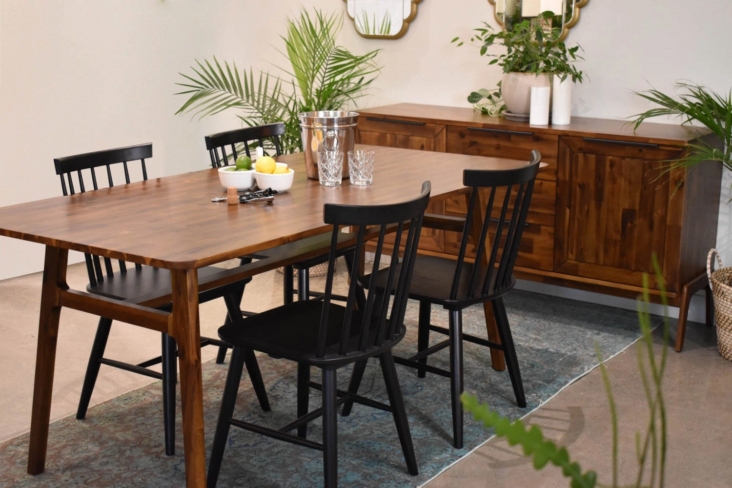 Dorsen Dining Chair - Black - Set of Two