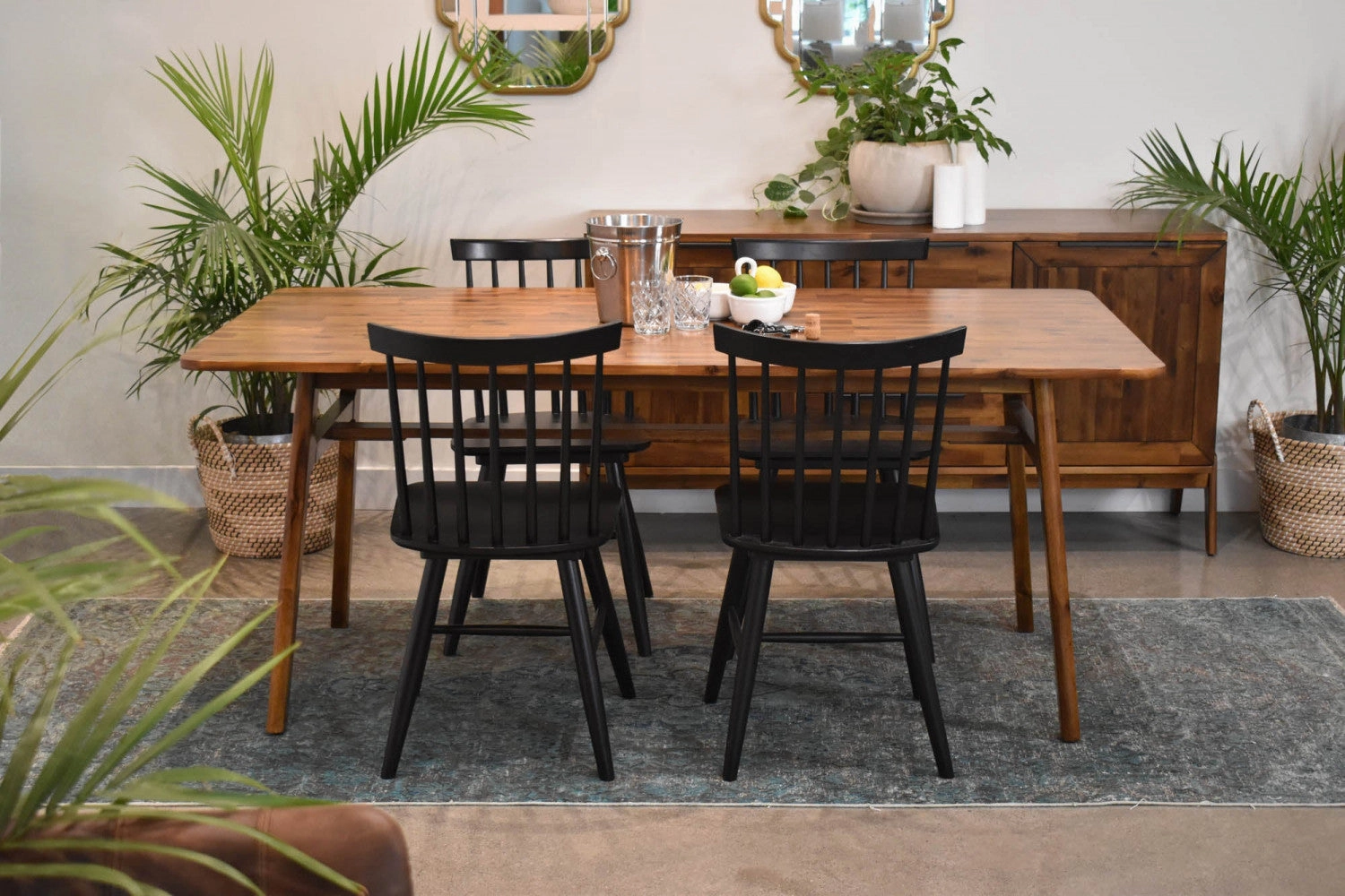 Dorsen Dining Chair - Black - Set of Two