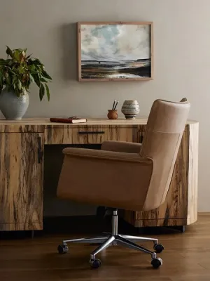 Driftwood Leather Desk Chair gaming chair, computer chair