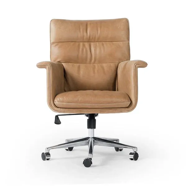 Driftwood Leather Desk Chair