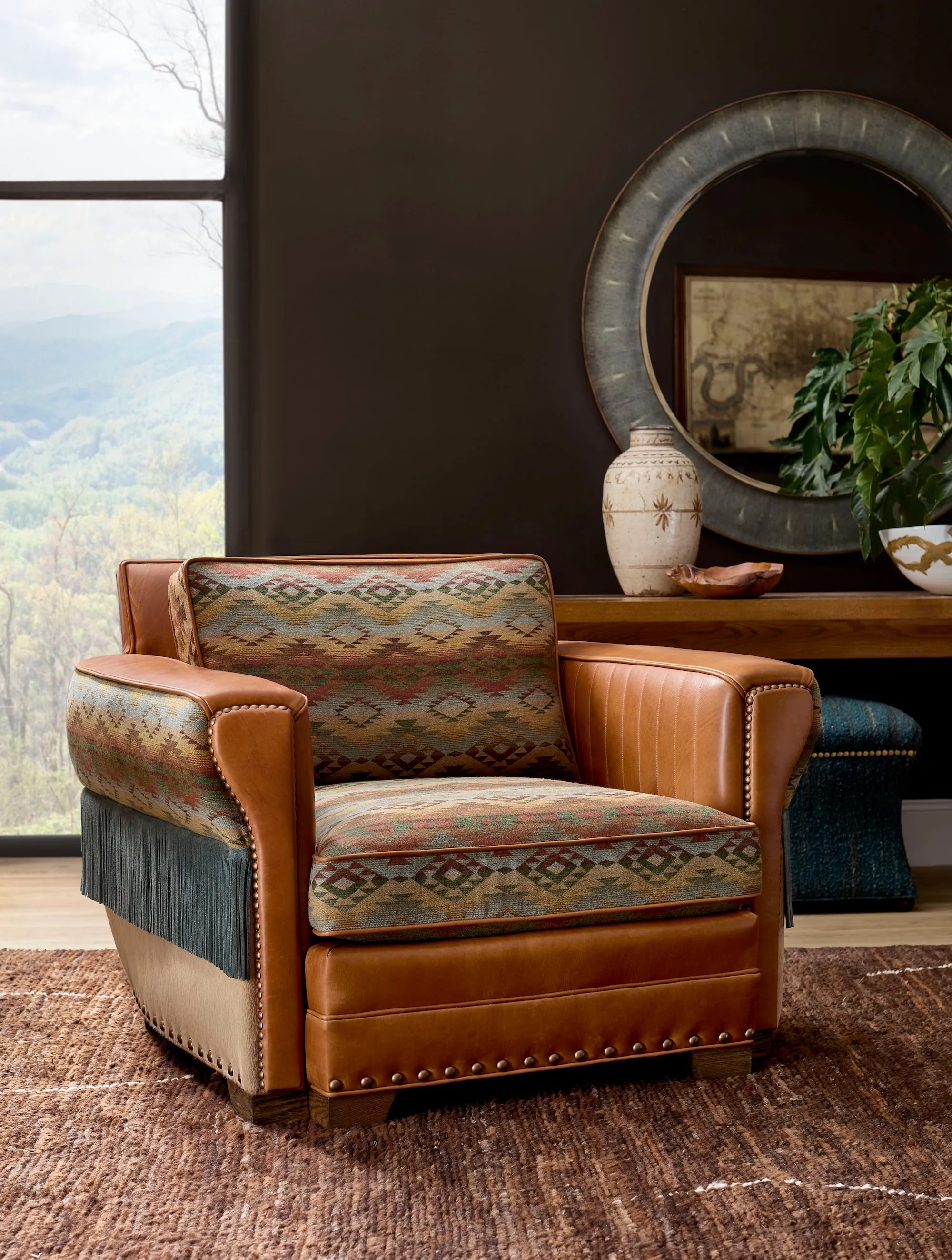 Duncan ll Handcrafted Western Style Luxury Leather Chair gaming chair, computer chair