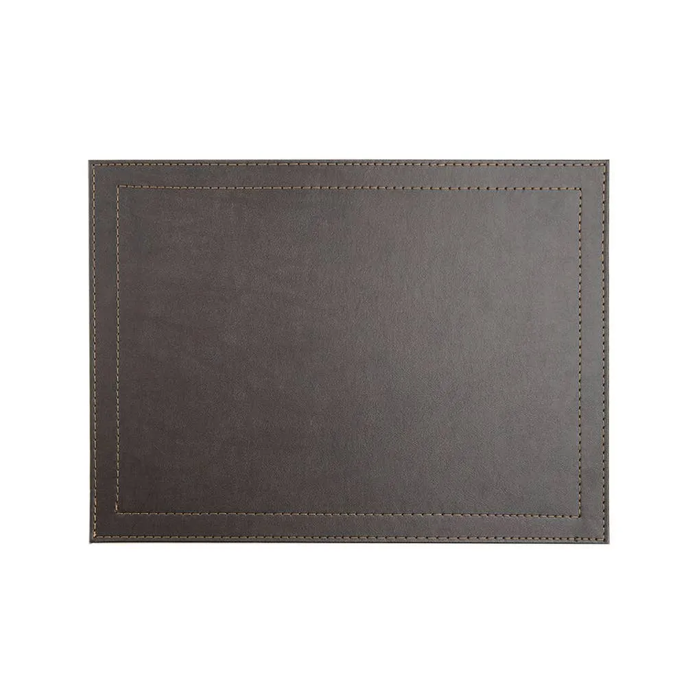 Elegant Luxe Vegan Leather Placemats