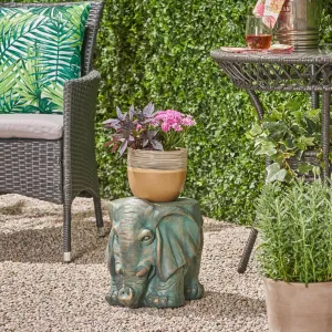 Elephant Garden Stool - NH904703 patio chairs, outdoor seating