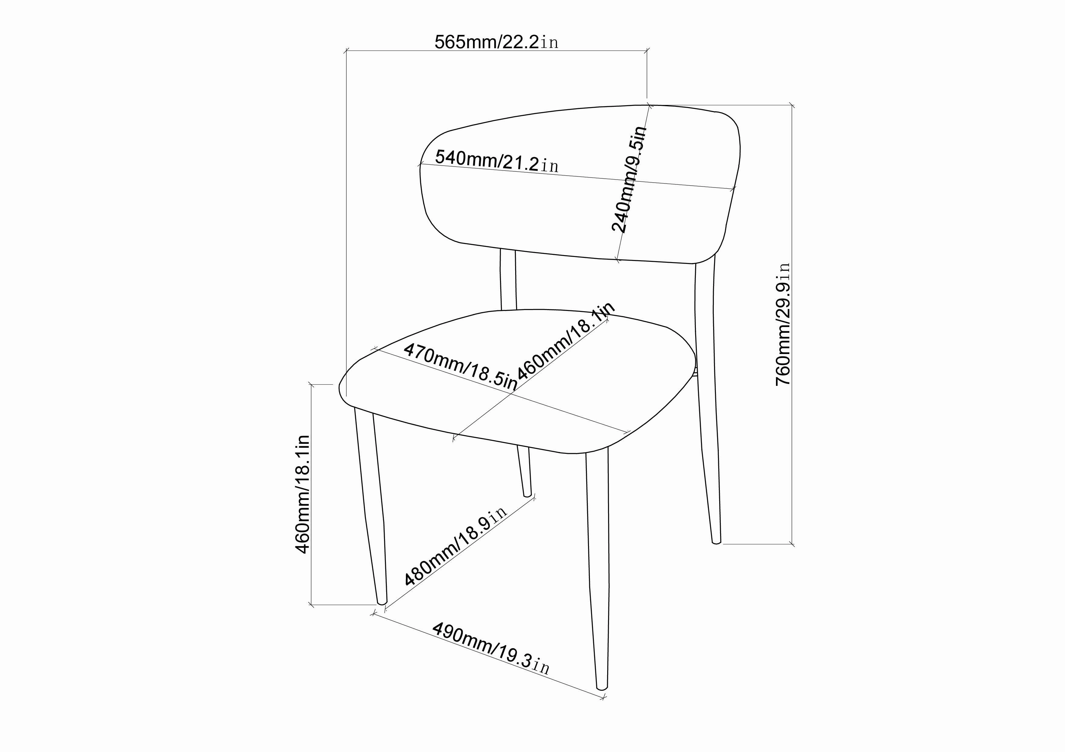 Ellington Dining Chair - Beige