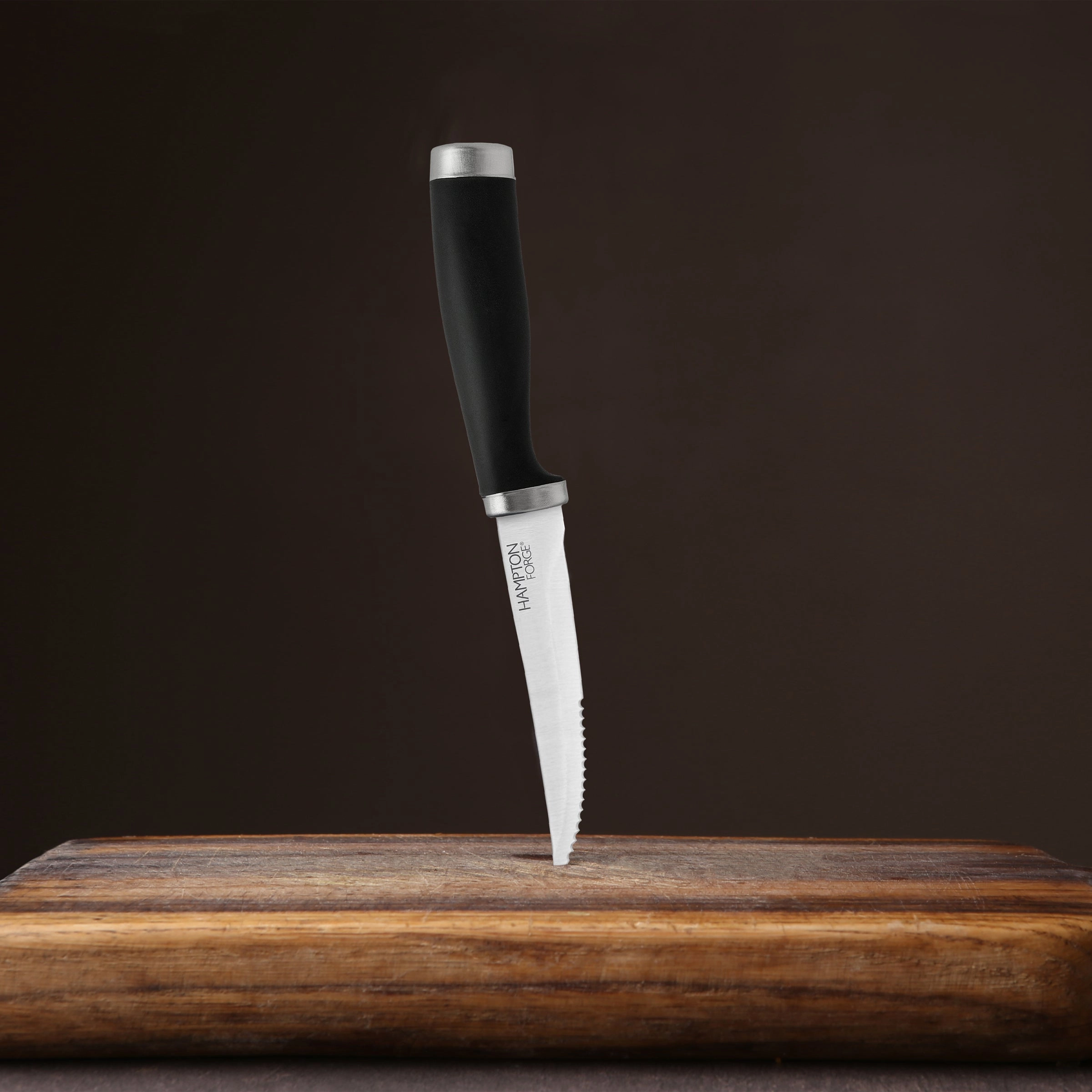 Epicure Black Steak Knives Set of 4