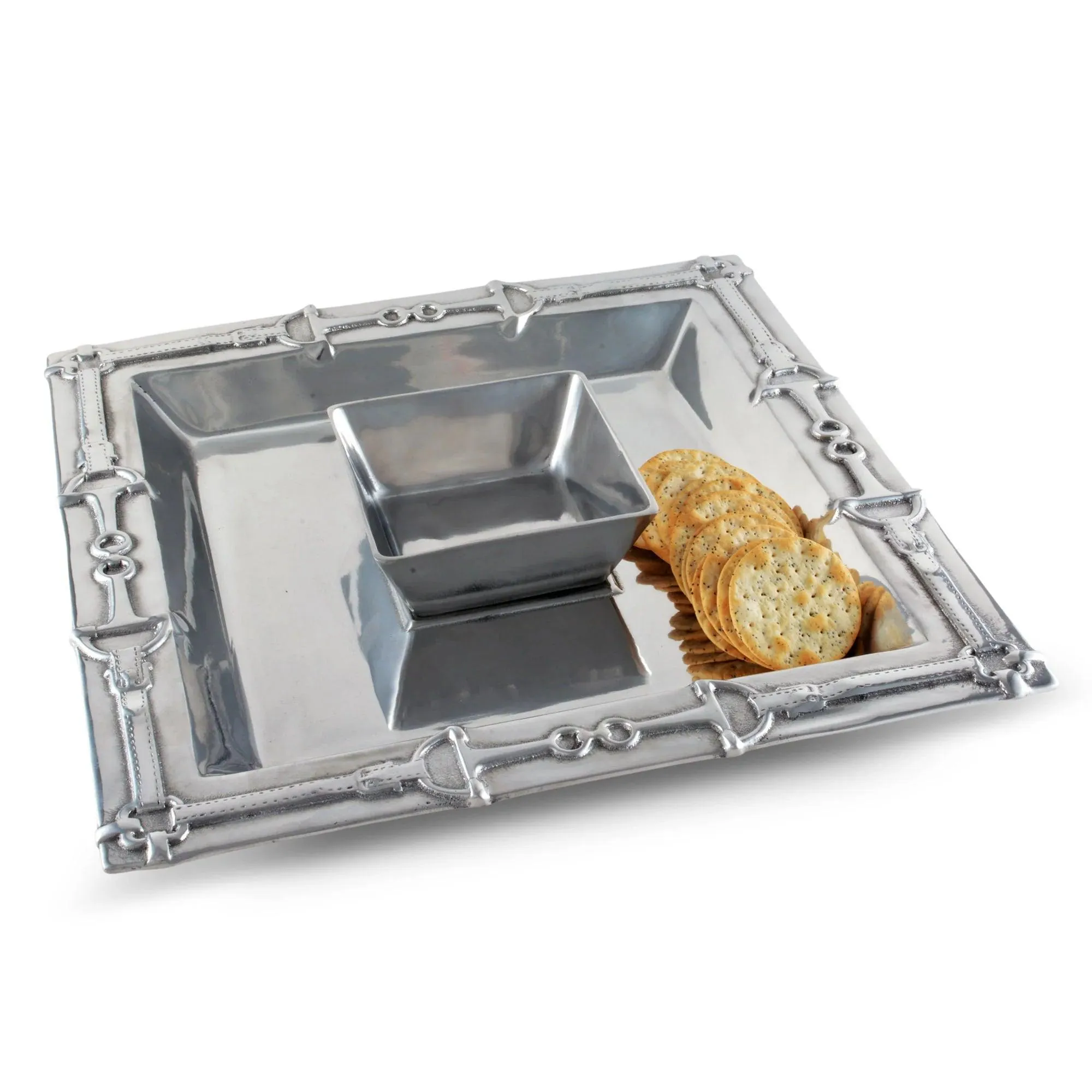Equestrian Bits Dip & Chip Bowl