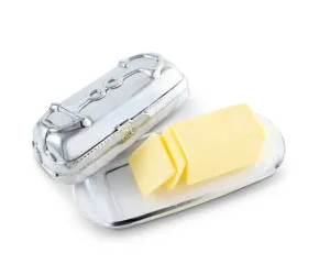 Equestrian Butter Dish toilet seat cover, slow close seat