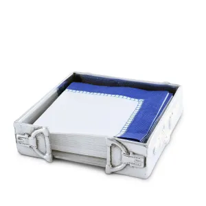Equestrian Cocktail Napkin Box toilet seat cover, slow close seat