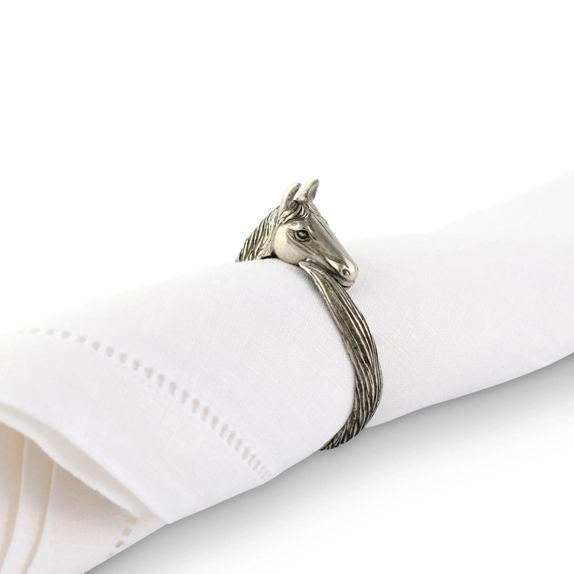 Equine Pewter Napkin Ring