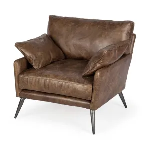 Espresso Brown Wide Leather Accent Chair vanity mirror, wall mirror