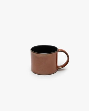 Espresso cup dark blue/rust Terres de rves