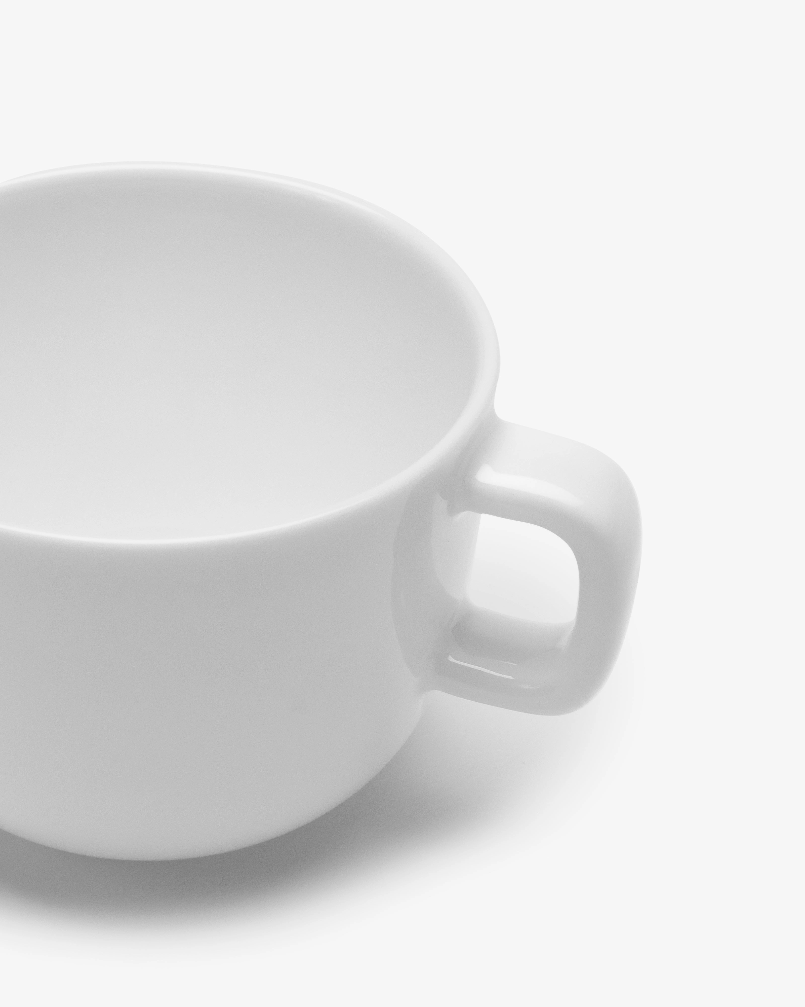 Espresso cup white glazed Base