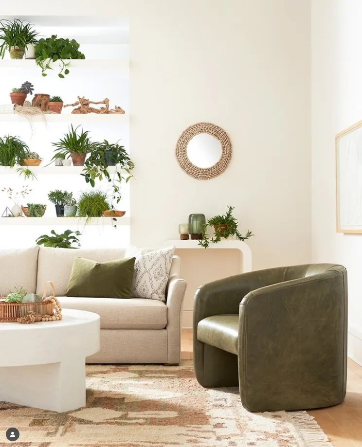 Eve leather Accent Chair
