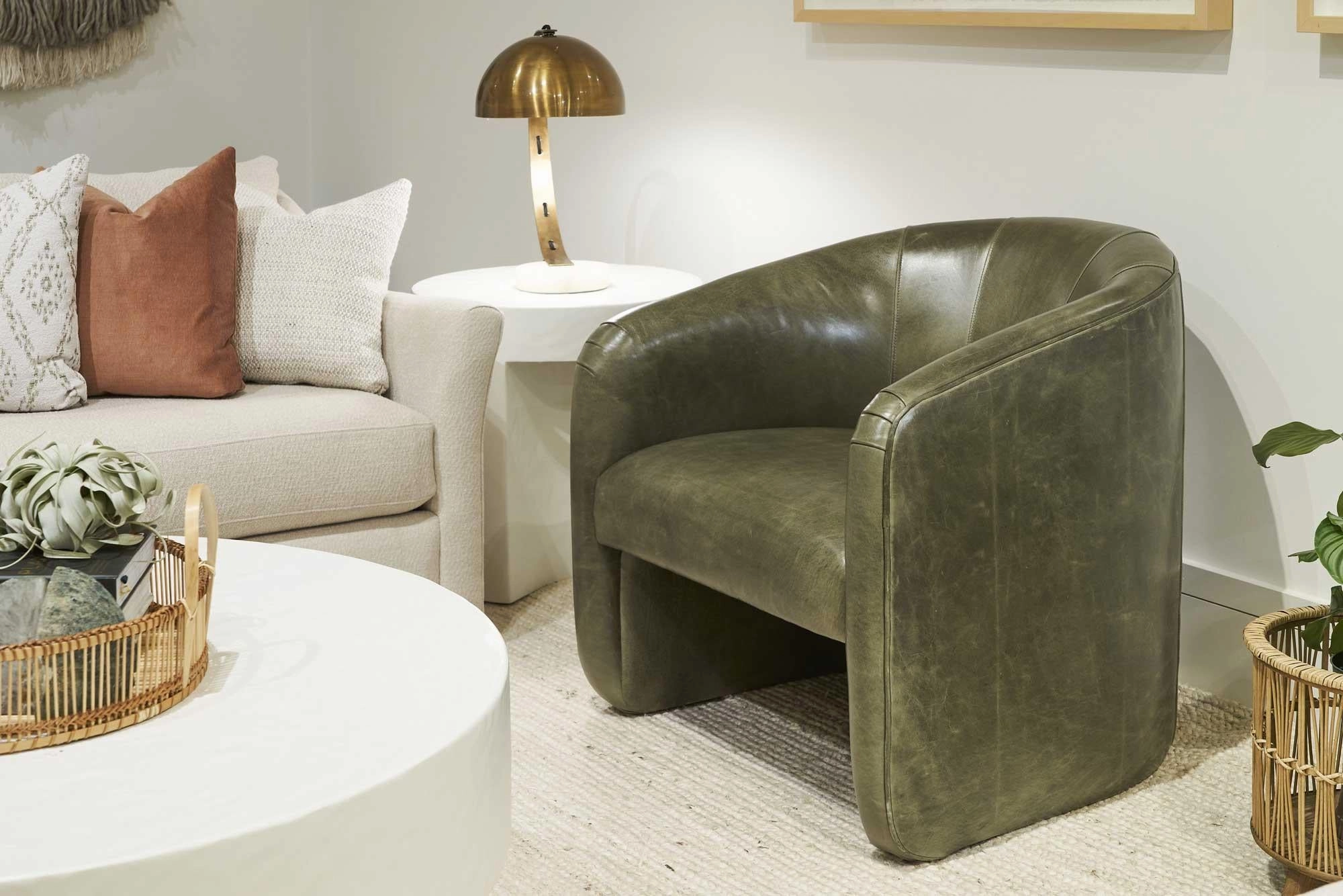 Eve leather Accent Chair
