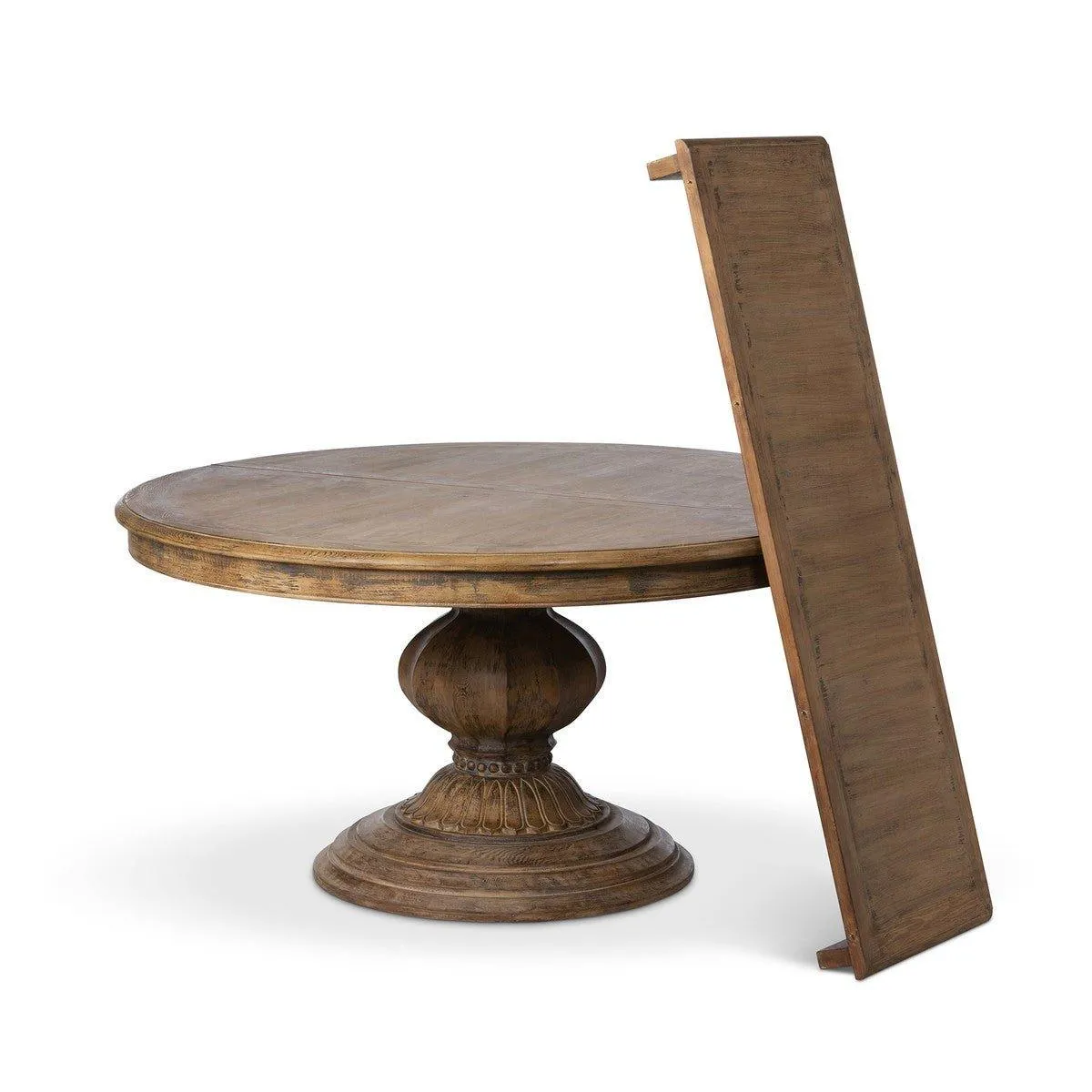 Extendable Pedestal Dining Table