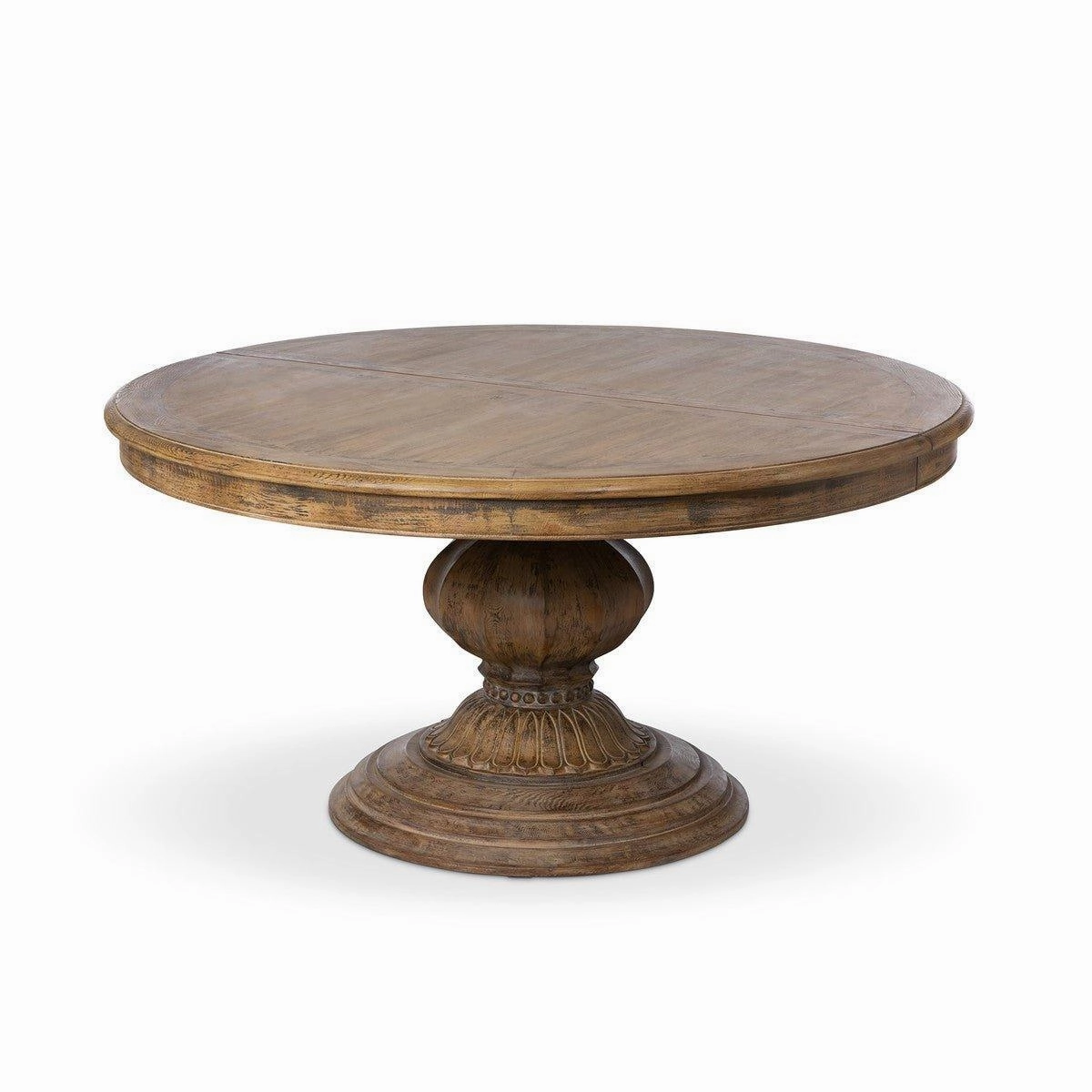 Extendable Pedestal Dining Table