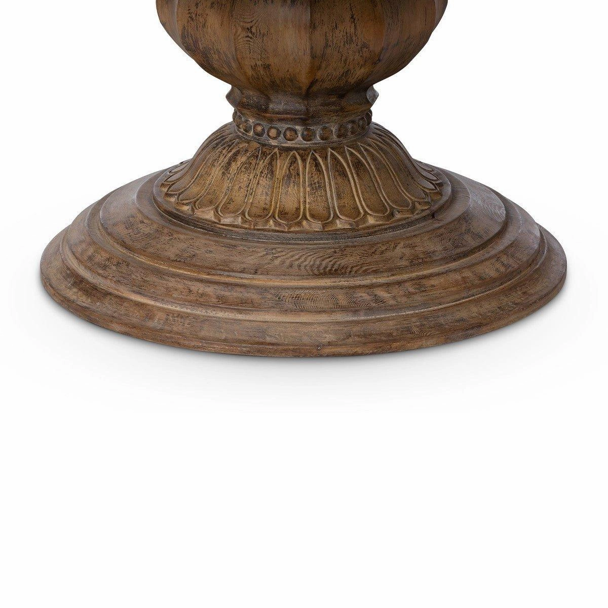 Extendable Pedestal Dining Table