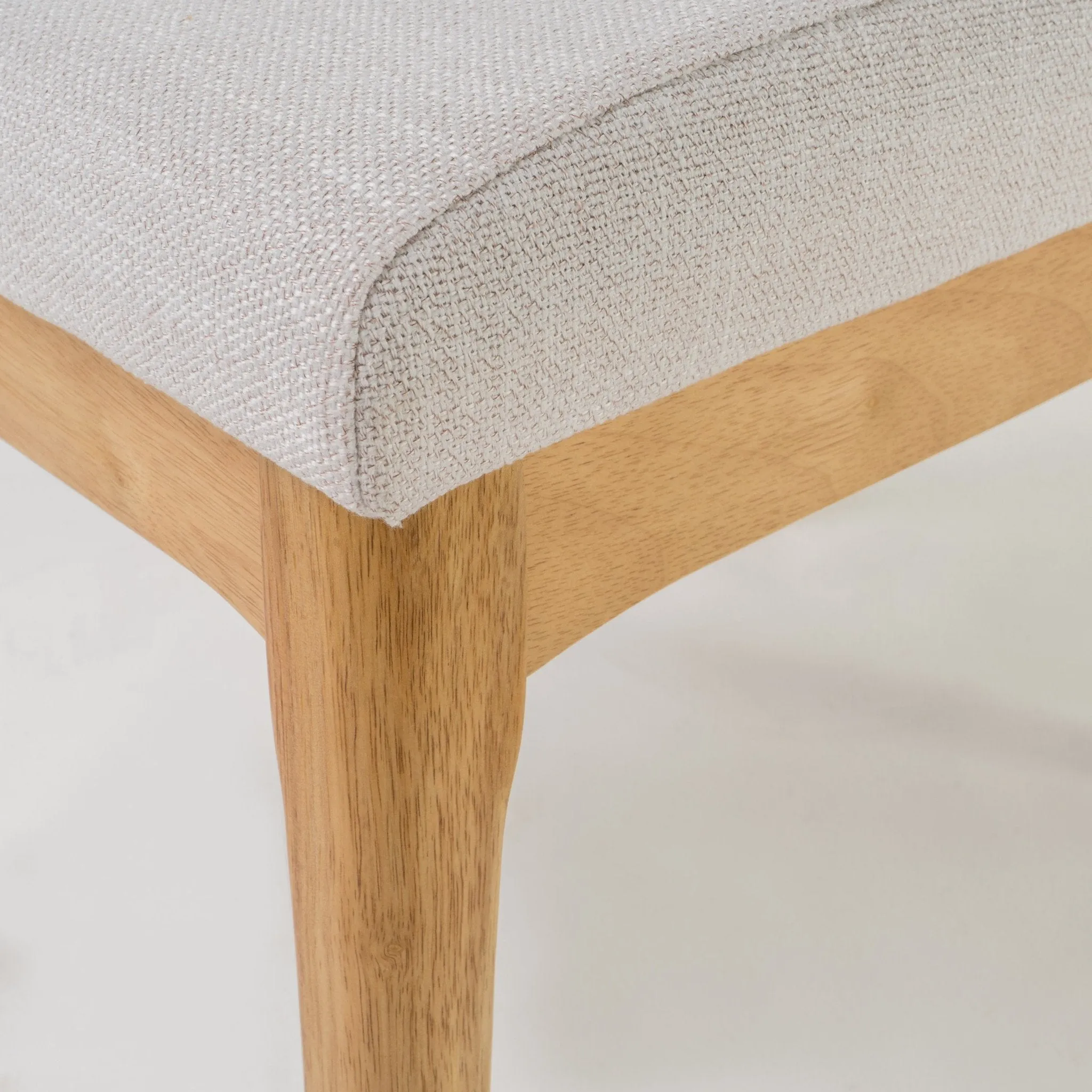 Fabric & Wood Finish Dining Chair (Set of 2) - NH489892