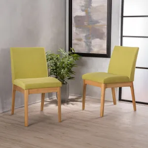 Fabric & Wood Finish Dining Chair (Set of 2) - NH489892 dining table set, 6-piece dining set