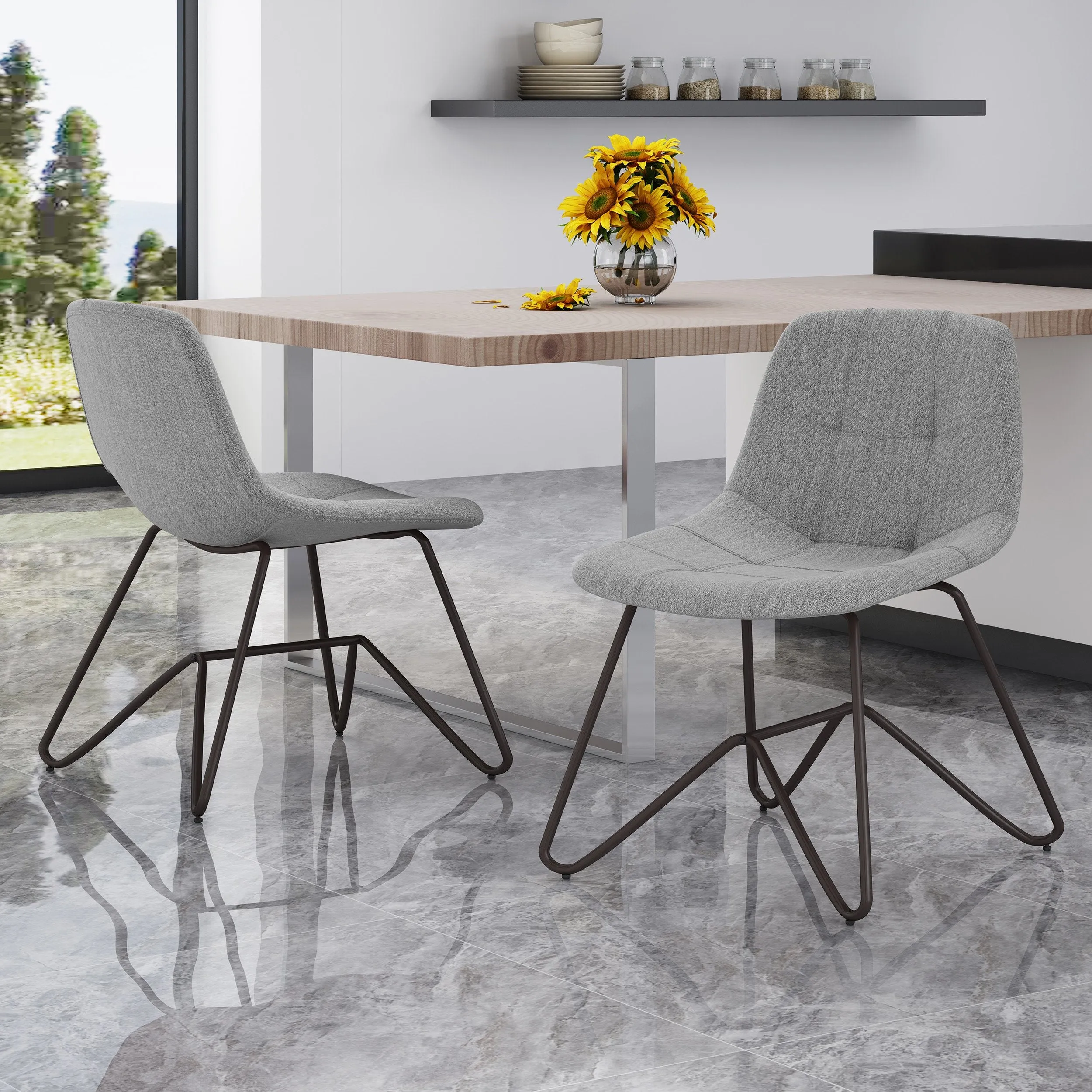 Fabric Dining Chair (Set of 2) - NH387013