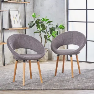 Fabric Modern Dining Chair (Set of 2) - NH002103 dining table set, 6-piece dining set