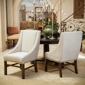 Fabric Upholstered Dining Chairs (Set of 2) - NH773592 dining table set, 6-piece dining set