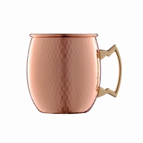 Facet Copper Moscow Mule Mug