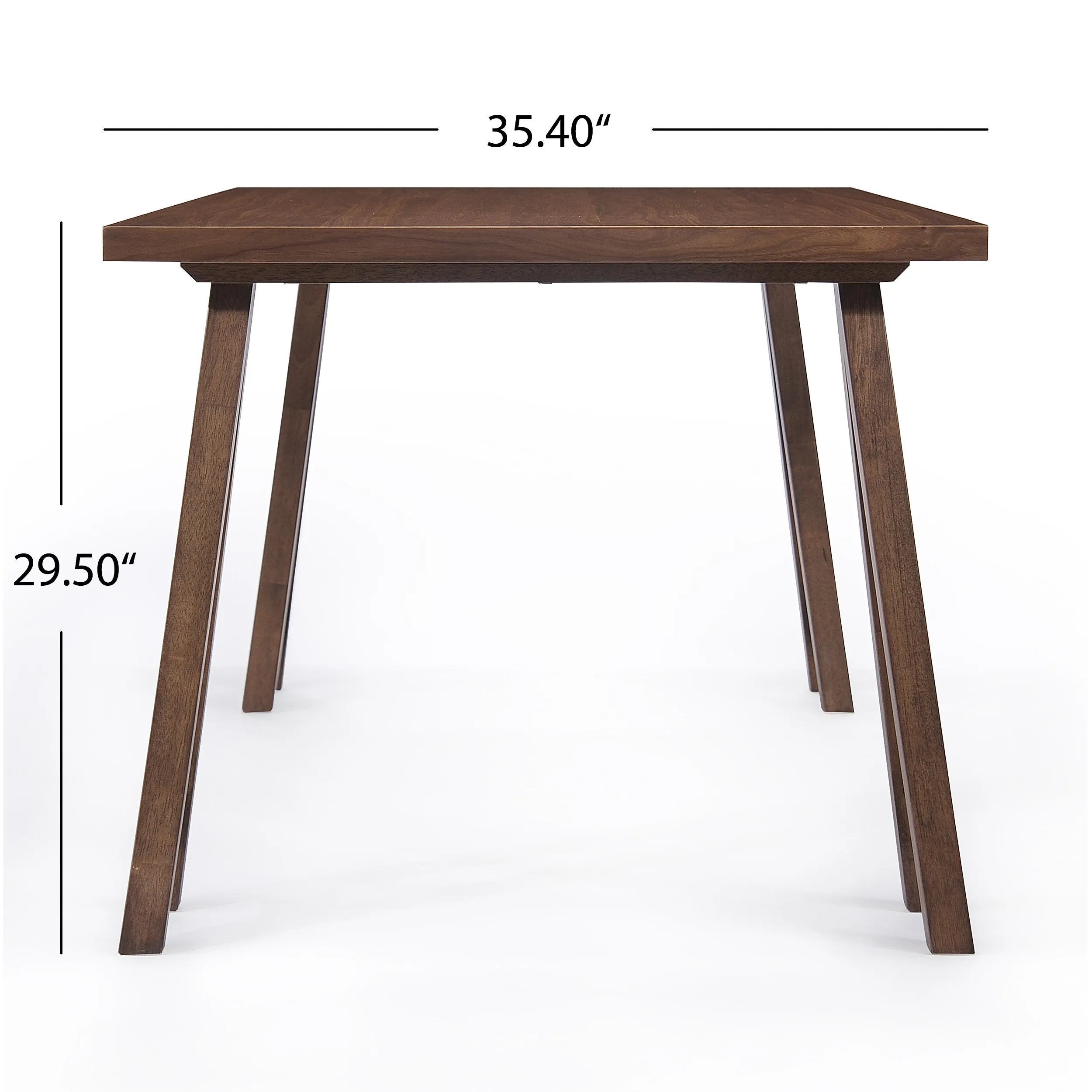 Farmhouse Faux Wood Dining Table with A-Frame Legs - NH087003
