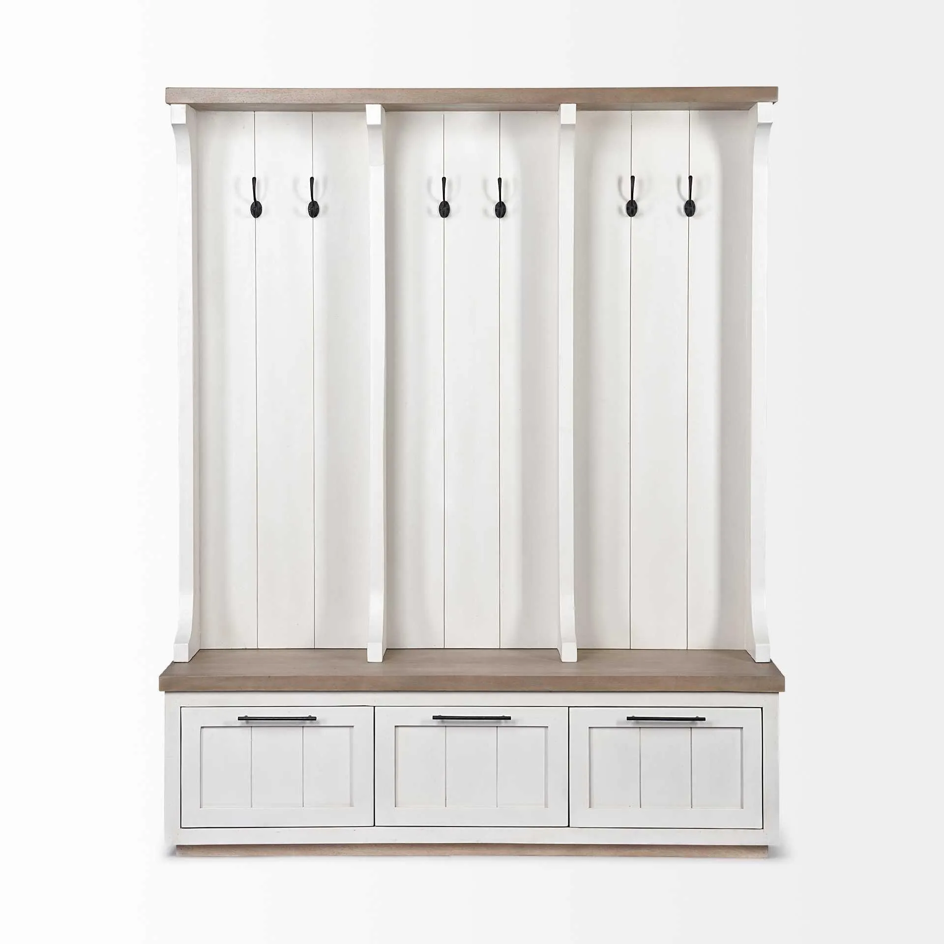 Farmhouse Hall Tree w/ Storage