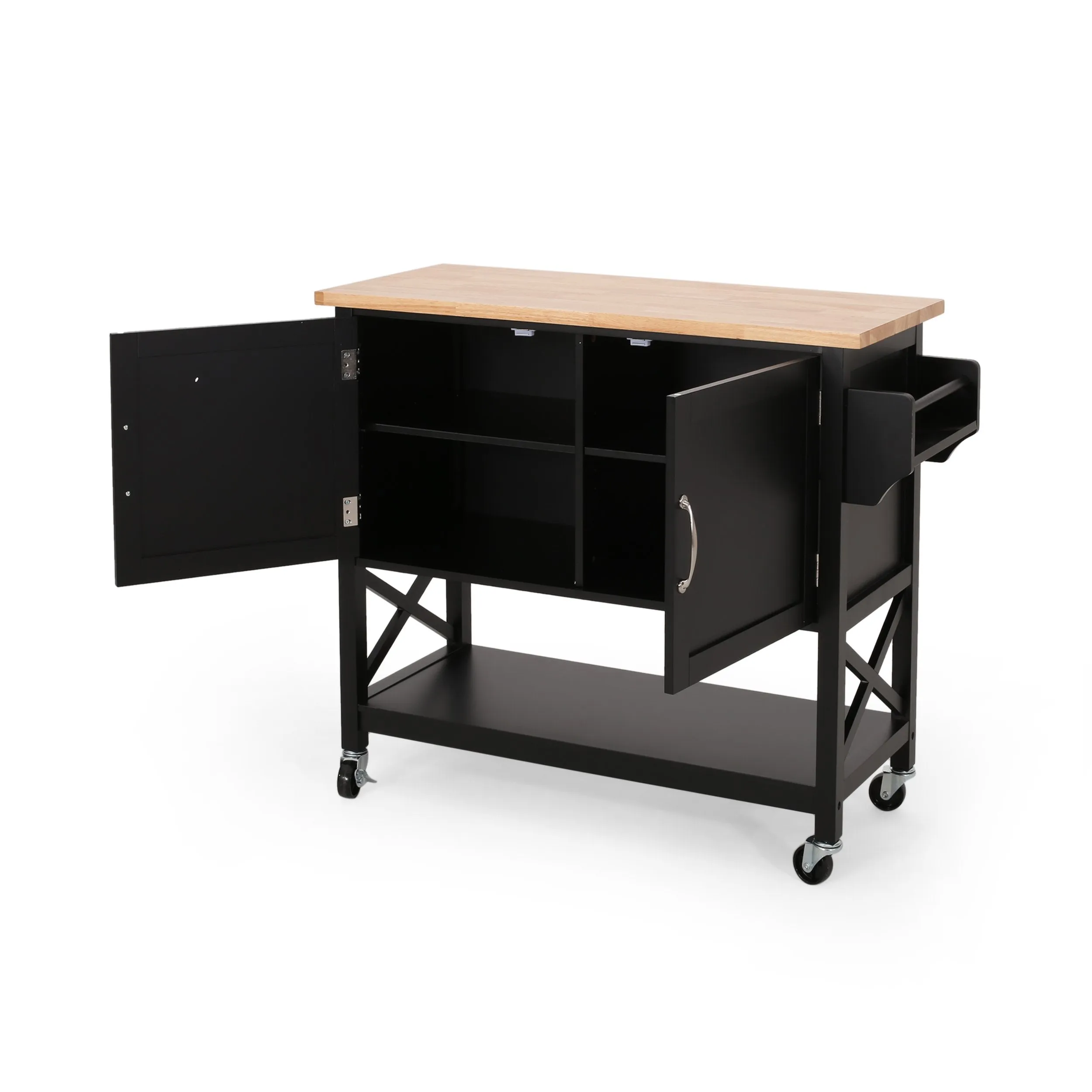 Farmhouse Kitchen Cart with Wheels - NH343213