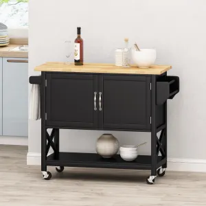 Farmhouse Kitchen Cart with Wheels - NH343213 dining chair, upholstered chair