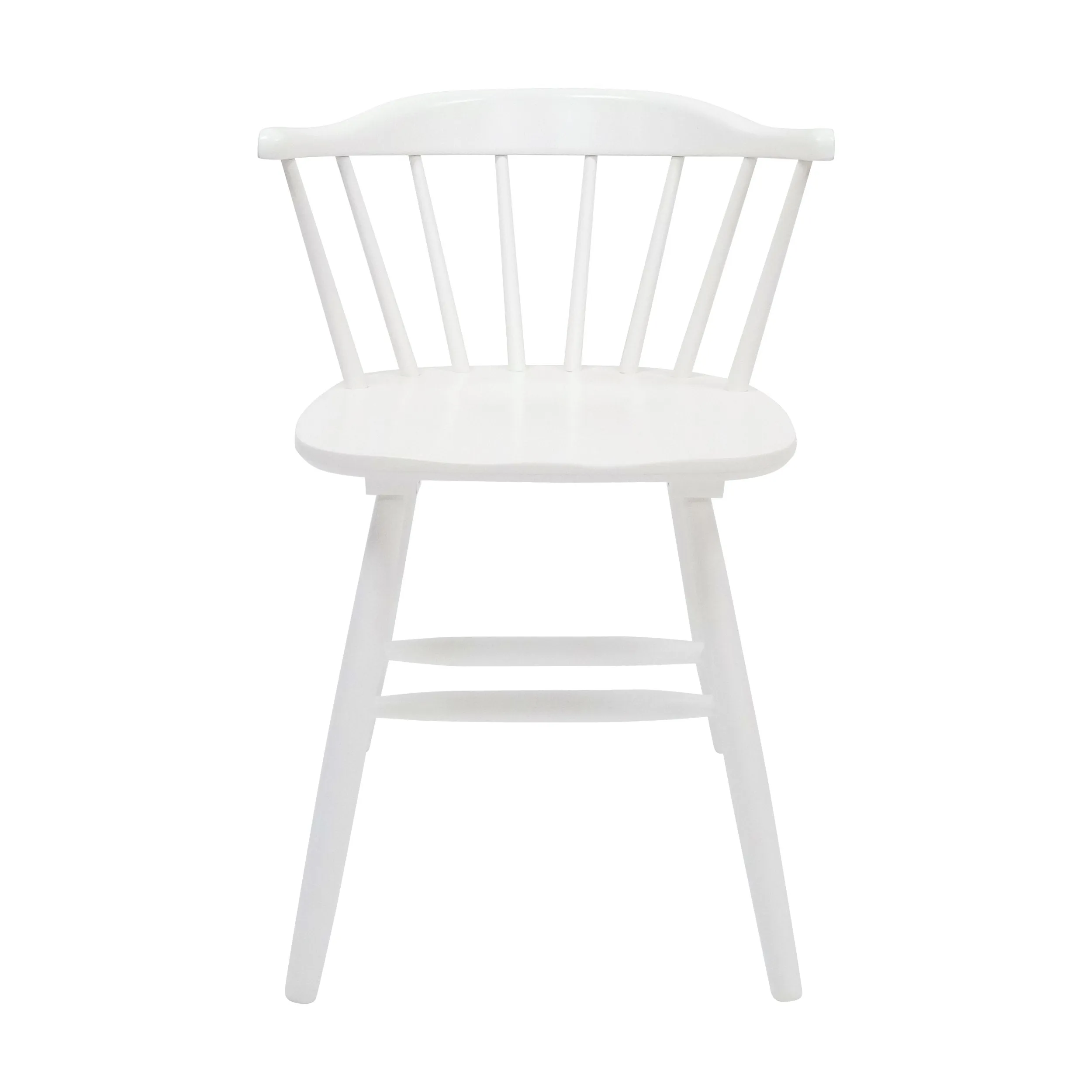 Farmhouse Spindle Back Rubberwood Dining Chairs (Set of 2) - NH192903