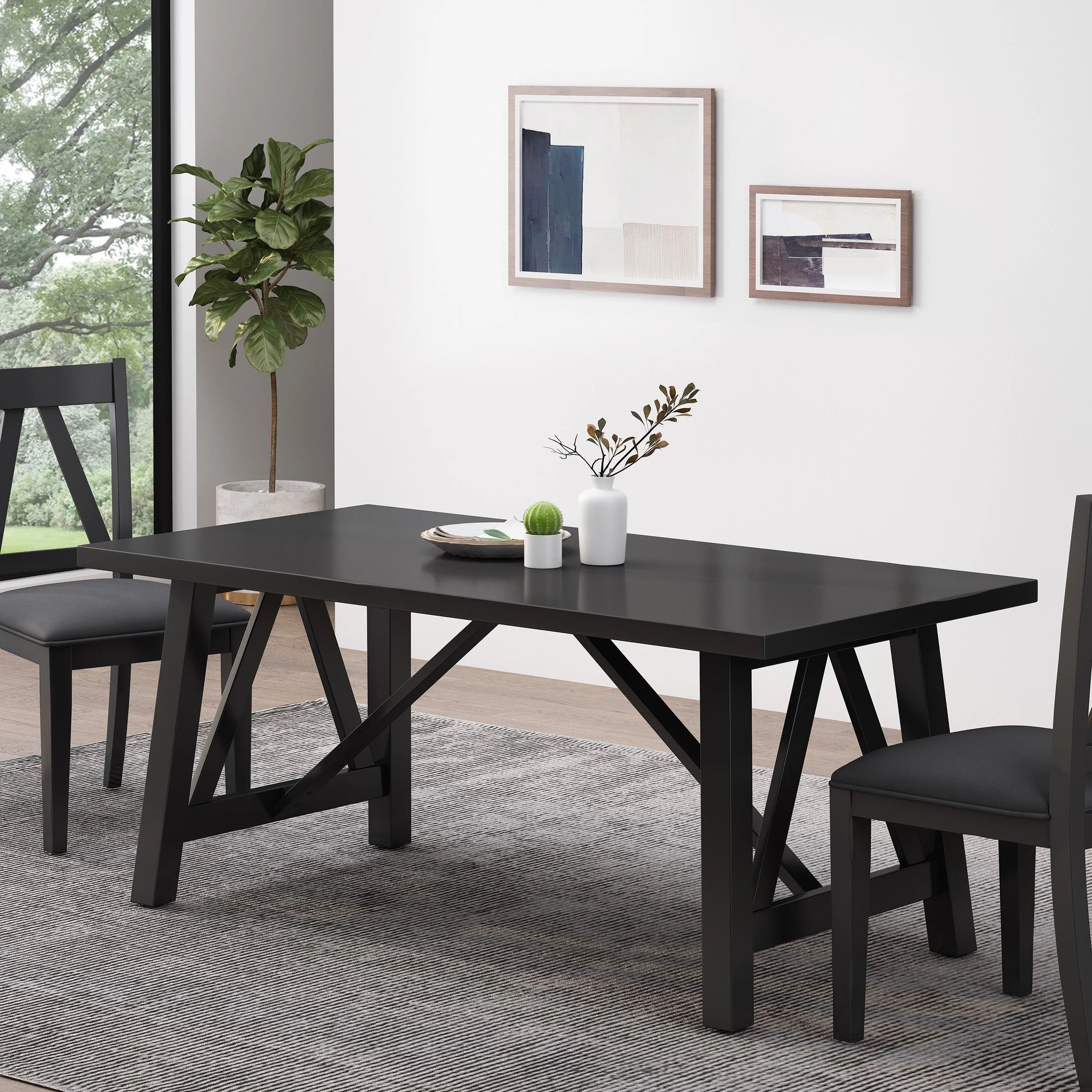 Farmhouse Wood Dining Table - NH196413
