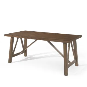 Farmhouse Wood Dining Table - NH196413 kitchen island table, dining furniture