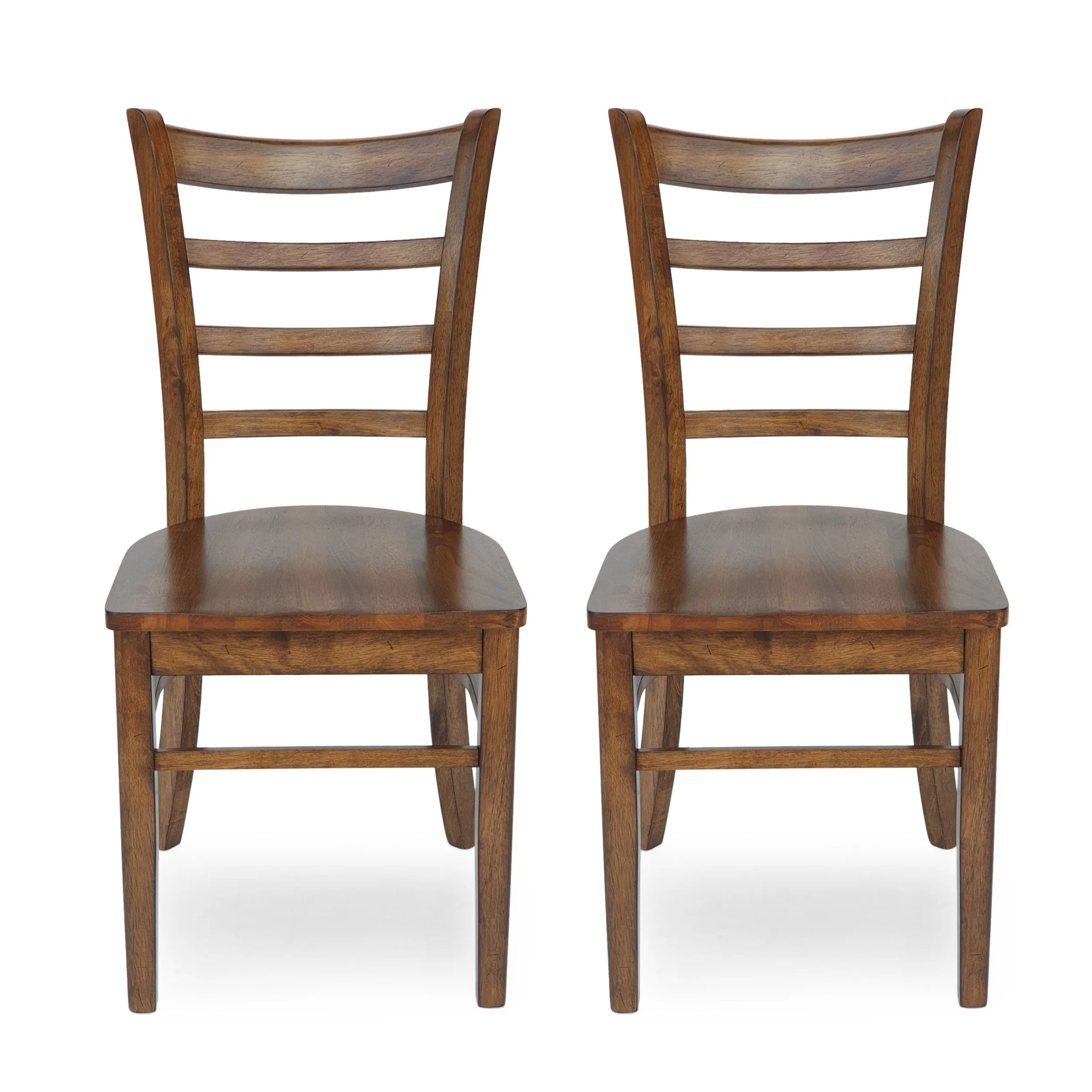 Farmhouse Wooden Dining Chairs (Set of 2) - NH486313 dining table set, 6-piece dining set