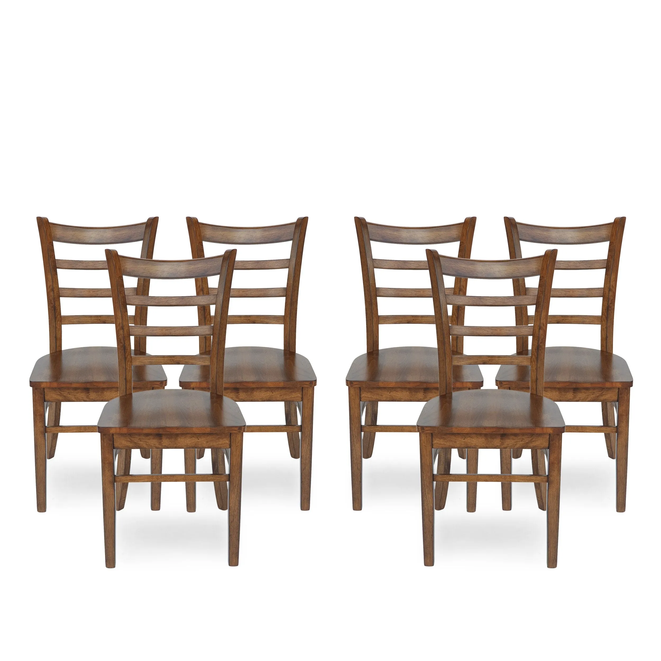 Farmhouse Wooden Dining Chairs (Set of 6) - NH986313